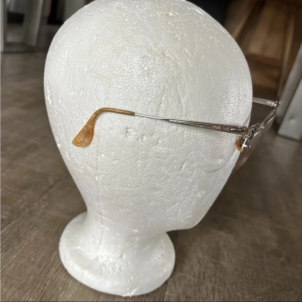 B&L 1/10 12kgf 5 Vintage Cat Eye Glasses Frames Etching 1950s 1960s
